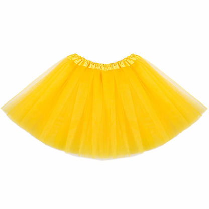 Tutu Skirt Women Girls 80s Vintage Ballet Dance Skirt Layered Short Mini Skirt Vintage Petticoat Layered Mesh Ballet Underskirt