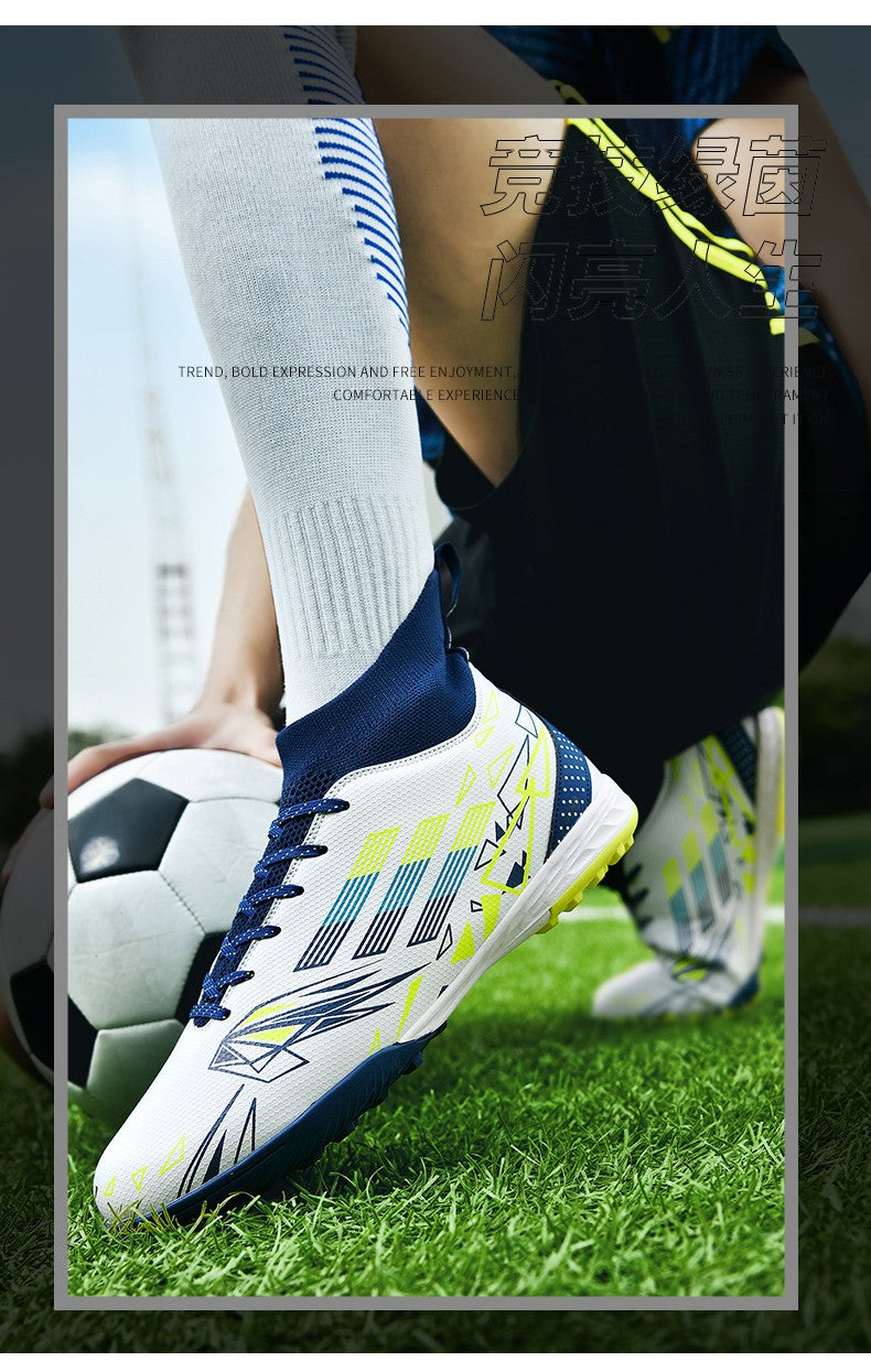 Professional Men Soccer Boots Outdoor Lawn Training Sneakers Cleats Men's Soccer Boots TF/FG Youth Soccer Field Futsal Sneakers
