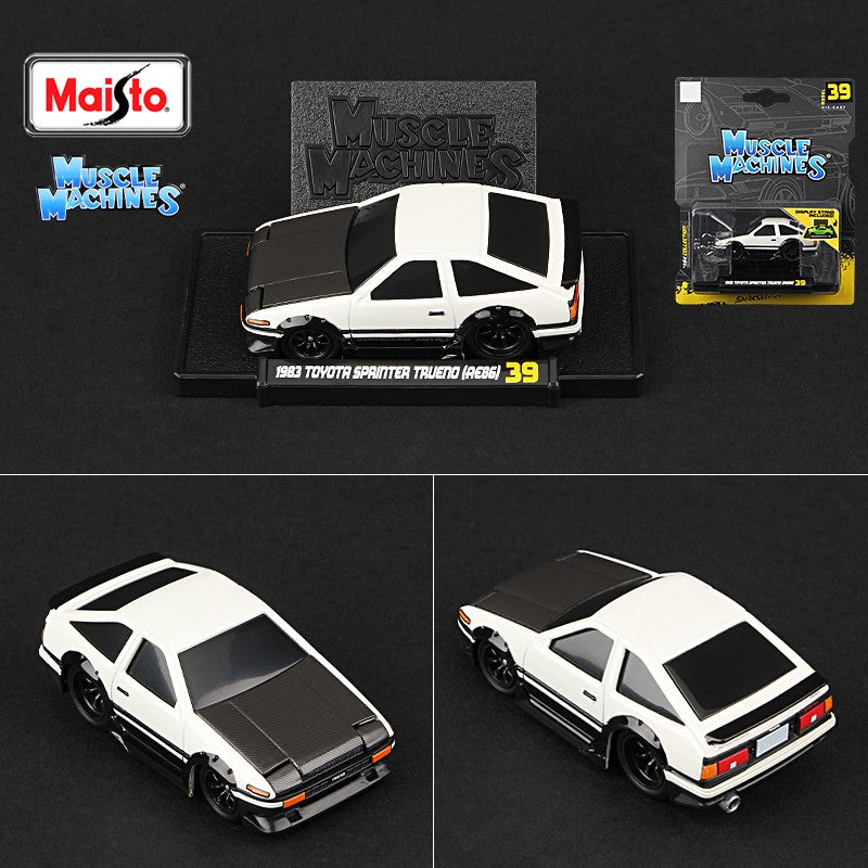 Conjunto de veículos Maisto 1:64 Ferrari Ford Chevrolet Shelby Buick Toyota Audi Nissan Muscle, série de modelos de carros em miniatura Die Cast