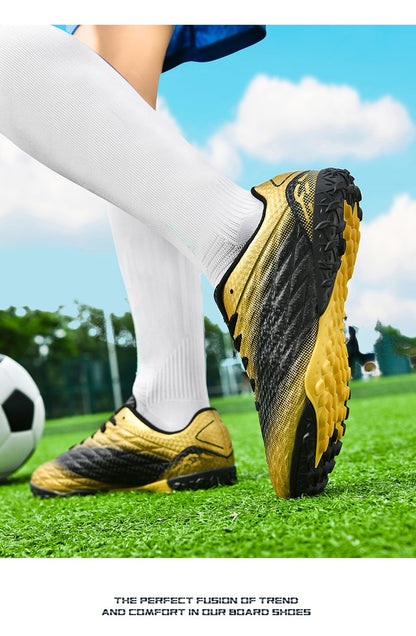 Unisex Soccer Cleats for Youth Comfortable Breathable Football Shoes for Match Training