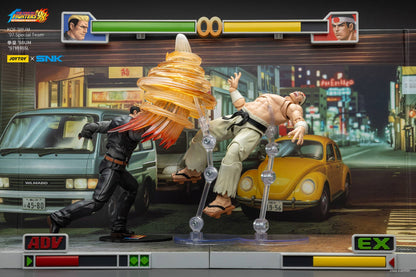 [Pré-venda] JOYTOY 1/18 Action Figure SNK KOF '98UM '97 Modelo de Anime da Equipe Especial