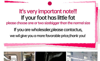 Ods Soft Cow Leather Black Knee High Boots Chunky Mid Heels Zipper Women's Long Boot Big Size Luxury Designer Sexy Shoes 4143 46