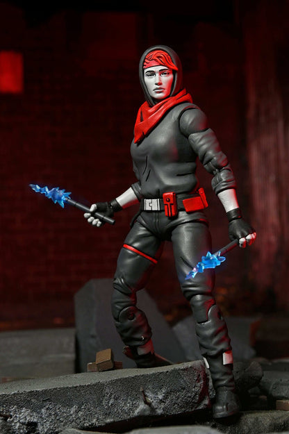 NECA 54408 TMNT The Last Ronin The Lost Years Ultimate April Nightwatcher Boneco de Ação de 7"