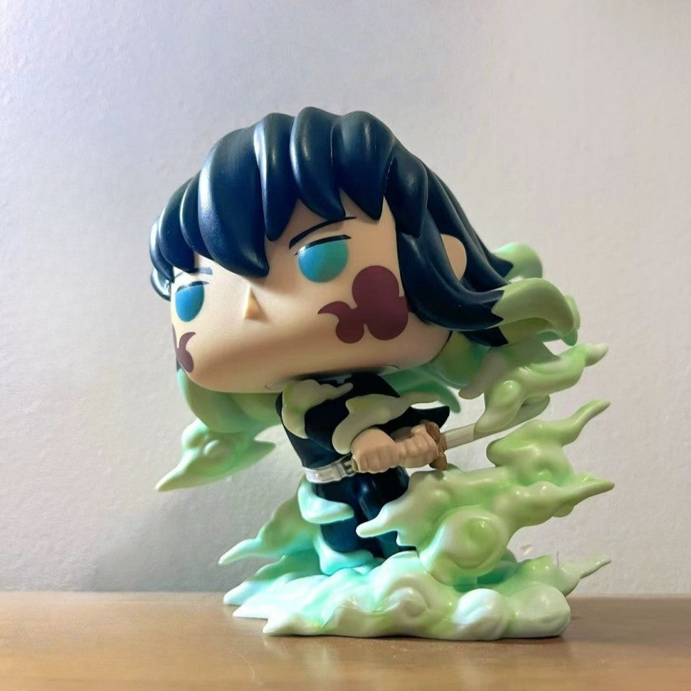 Funko Pop Muichiro Tokito Boneco de Ação Anime Demon Slayer Série Kochou Shinobu Modelo Edição Limitada Coleção Presentes Originais