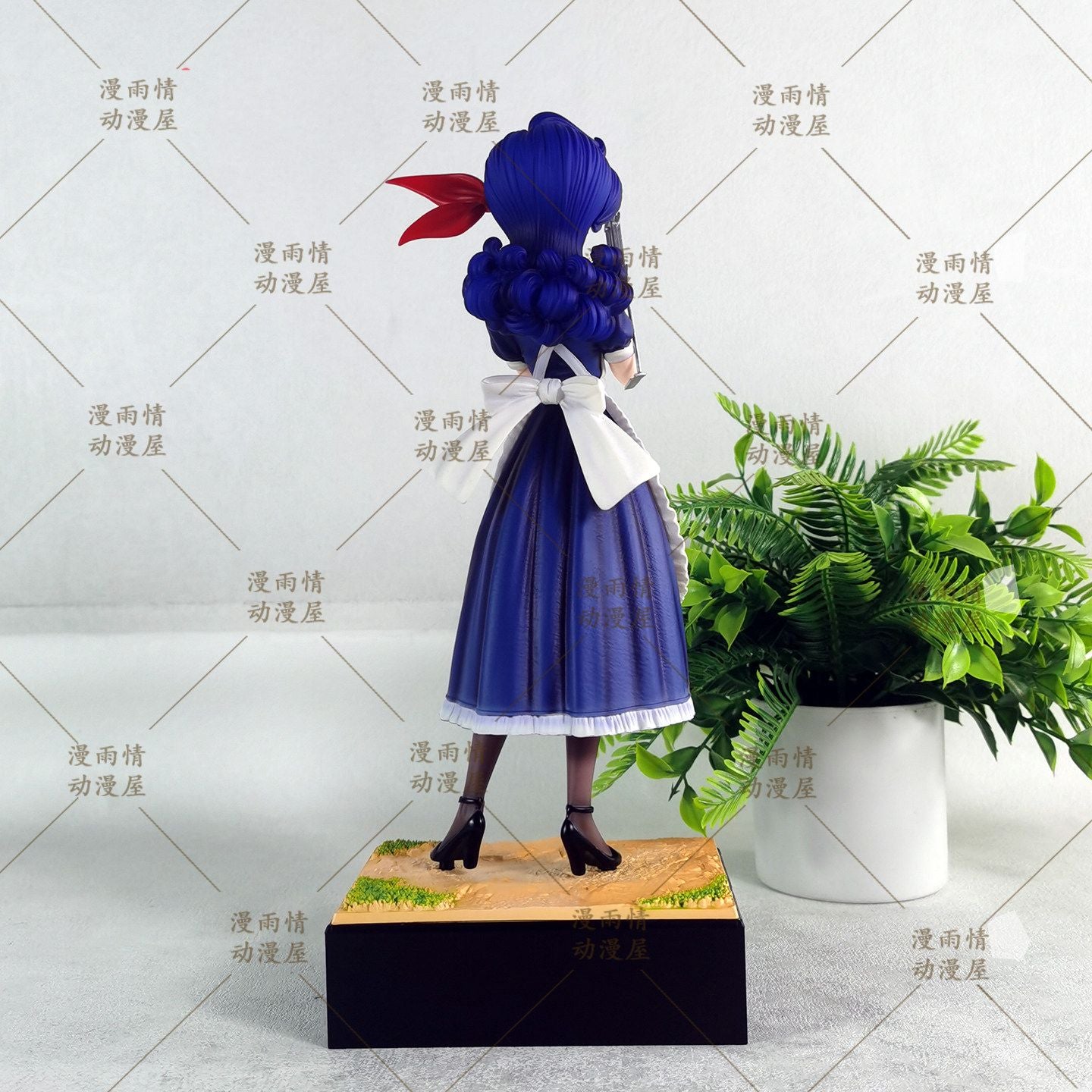 New Cartoon Model Dragon Ball Hand Jt Childhood Lan Qi Two-Dimensional Beautiful Girl Tide Play Statue Collection Gift