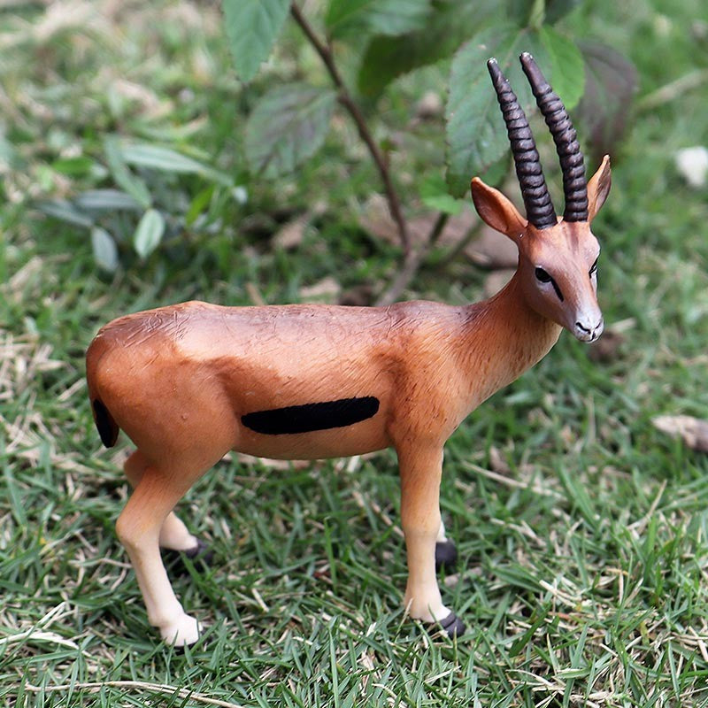 Oenux Simulação Animais Selvagens Brinquedo Camelo do Deserto Burro Alpaca Antílope Cervo Veado Modelo Bonecos de Ação PVC Decoração Presente Infantil