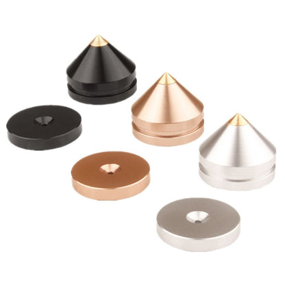 Speaker Stand Aluminum Alloy DAC CD Tripod Subwoofer Power Amplifier Isolation Feet Audio Speakers Foot Spikes Cone Floor Nail