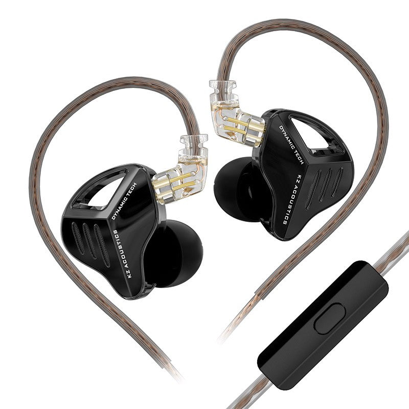 Fones de ouvido KZ ZVX Pro dinâmicos HIFI com graves, intra-auriculares, monitor de ouvido, fones de ouvido esportivos com cancelamento de ruído