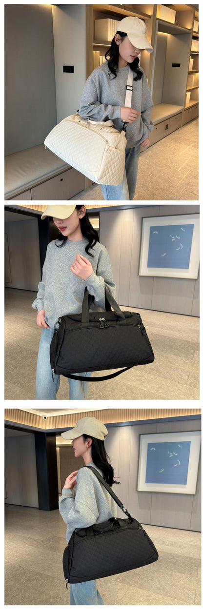 New Oxford Travel Duffel Bag for Men Women Waterproof Sports Tote Gym Shoulder Weekender Overnight Bags Large Capacity Tote Bags