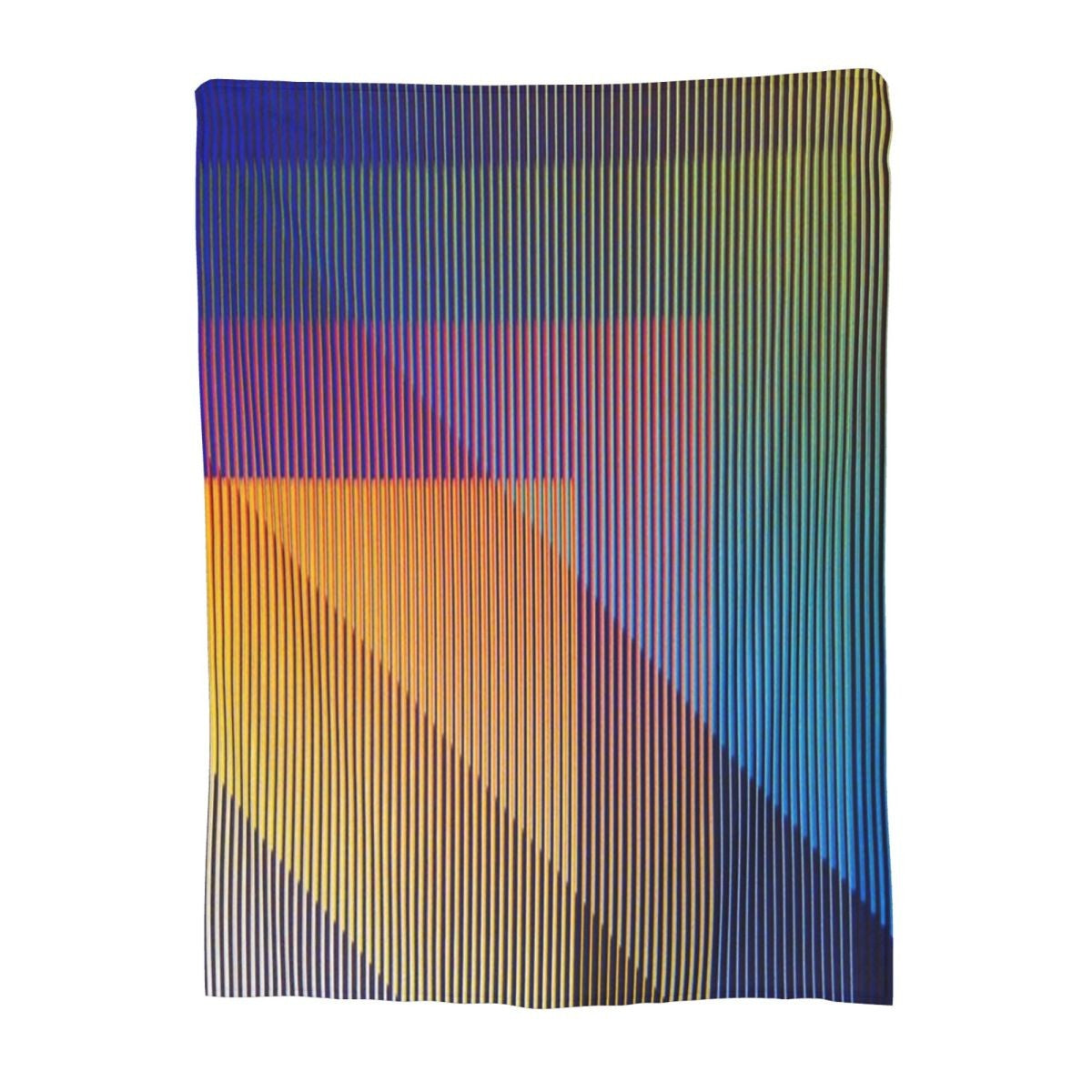 Carlos Cruz-Diez Blanket Soft Warm Flannel Throw Blanket Bedspread for Bed Living room Picnic Travel Home Couch