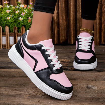 Fashionable Women's Sneaker, Light and Casual, with Stripes, Lace-up Low Top, Eva Outsole and Cloth Insole