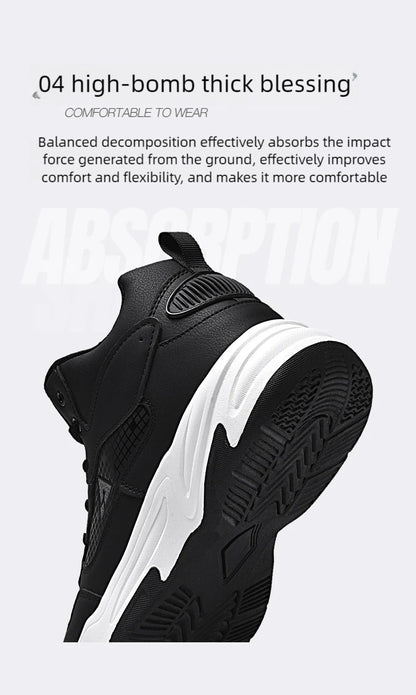 Men's high quality plus size casual sneakers Four seasons soft sole outdoor breathable running shoes students light sports shoes