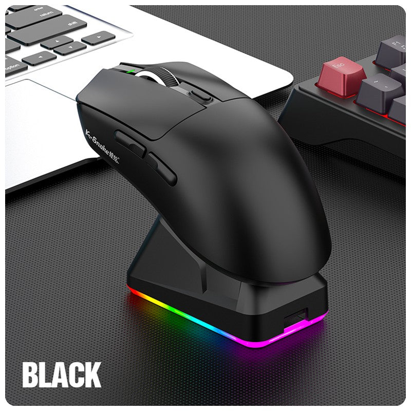 k-sanke x11 Bluetooth wireless mouse game three-mode e-sports laptop PAW311 desktop computer lightweight magnetic charging