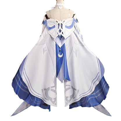 In Stock Game Genshin Impact New Arrival Damselette Columbina Cosplay Costume Full Set Uniform Outfits Columbina Cosplay
