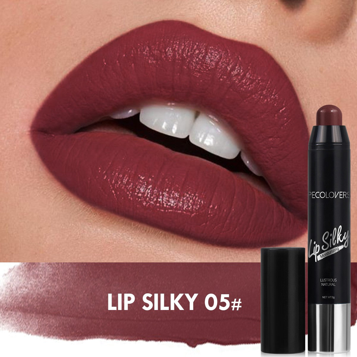 Batom Iluminador Hidratante Água Brilho Labial Sólido Vidro Chá Ferrugem Esmalte Labial Tintura Maquiagem Cosméticos Beleza