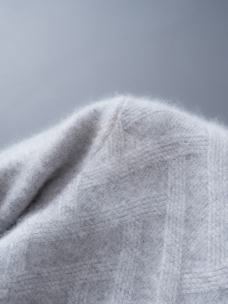 Men's Cashmere Sweater Autumn Winter  O-neck Long Sleeve Pullover  Casual Clothing 100% Merino Wool high-end Knitwear Top