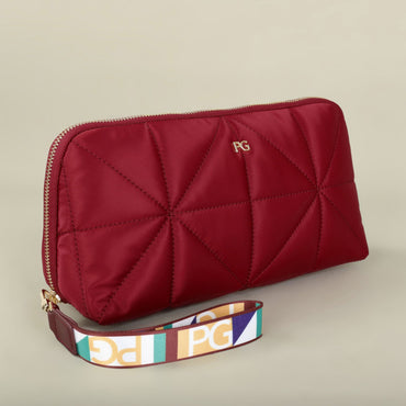 PG 2026 nylon cloth multi-functional waterproof folding new design fashion portable easy to carry handbag Cosmetic bag