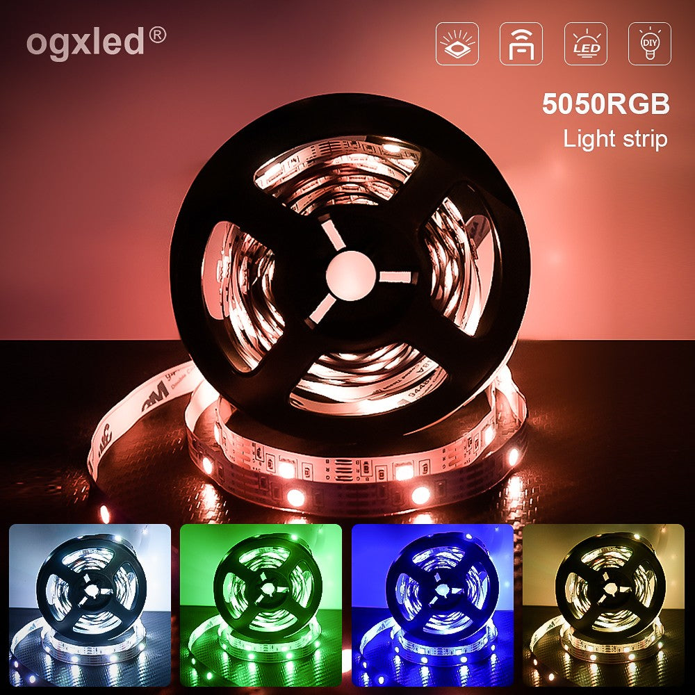 Colored light strip Mobile APP control light strip Family atmosphere /esports room /TV background