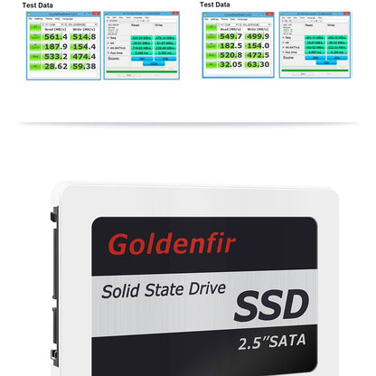 Unidade de disco rígido Goldenfir 128 GB 256 GB 360 GB 480 GB 180 GB 2,5 ssd 2 TB 1 TB disco ssd para laptop desktop 240 GB 120 GB