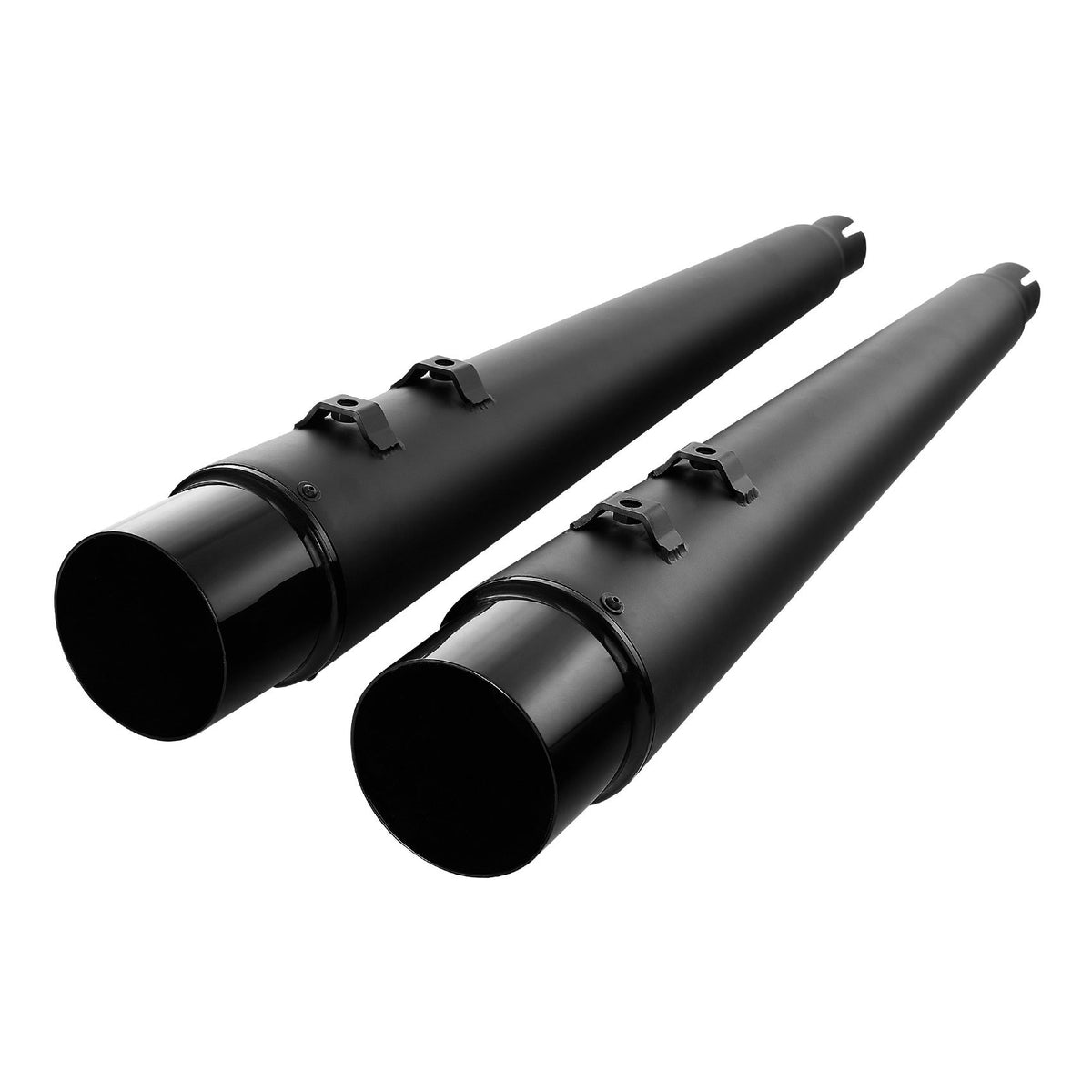 Motorcycle 4" Slip-on Mufflers Exhaust Pipes For Harley Touring Electra Street Glide 1995-2016