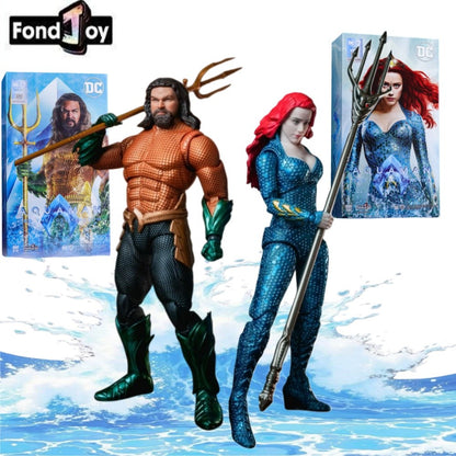 Fondjoy Toys Aquaman Modelo 1/9 Escala Boneco de Ação DC Aquaman Modelo de Ação Colecionável Em Estoque Presente de Aniversário para Menino