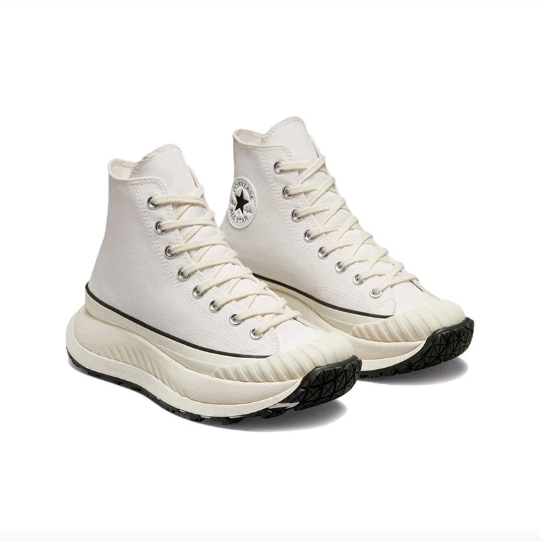 Converse 1970s Chuck Taylor All Star AT-CX Men's and Women's Skateboarding Shoes, Impact Resistance Sneakers, White