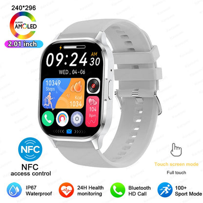 Smartwatch Ultrafino Masculino Feminino Tela Sempre Ativa Pulseira Esportiva Chamada Bluetooth Fashion Smartwatch Saúde Mostrador Personalizado