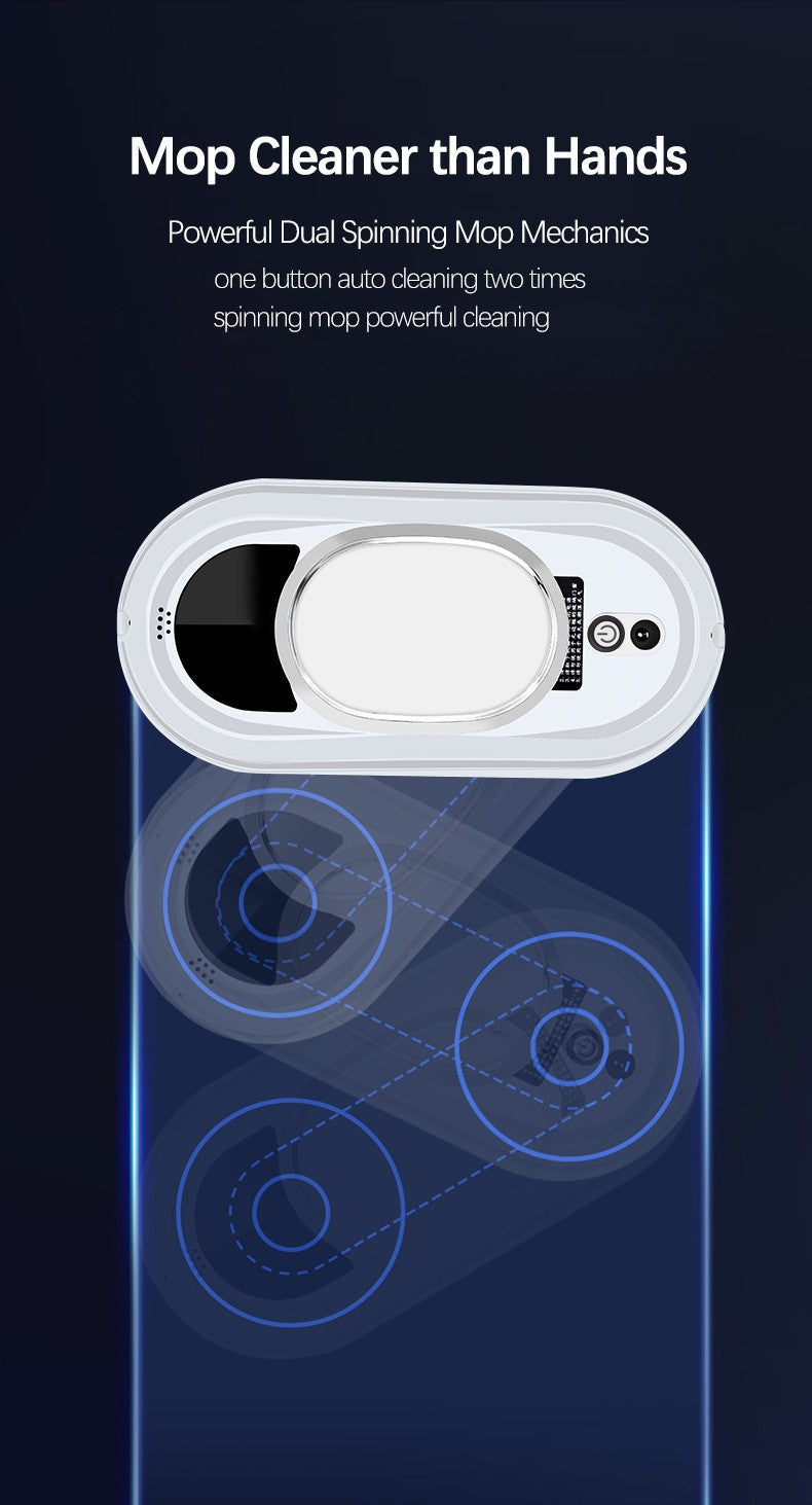 Window Vacuum Cleaning Robot Smart Window Glass Washer Electric Glass Limpiacristale Remote Control Automatic Window Cleaner