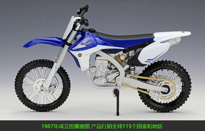 Maisto 1:12 Yamaha YZ450F Veículos Fundidos Colecionáveis Hobbies Motocicleta Modelo Brinquedos