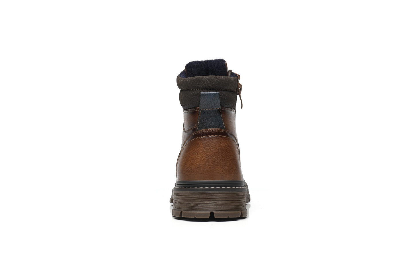 BHKH Botas Masculinas de Inverno da Moda botins Zíper Cadarço Botas de Tornozelo Sapatos Sociais Vintage de Negócios Sapatos Casuais de Couro Para Homens