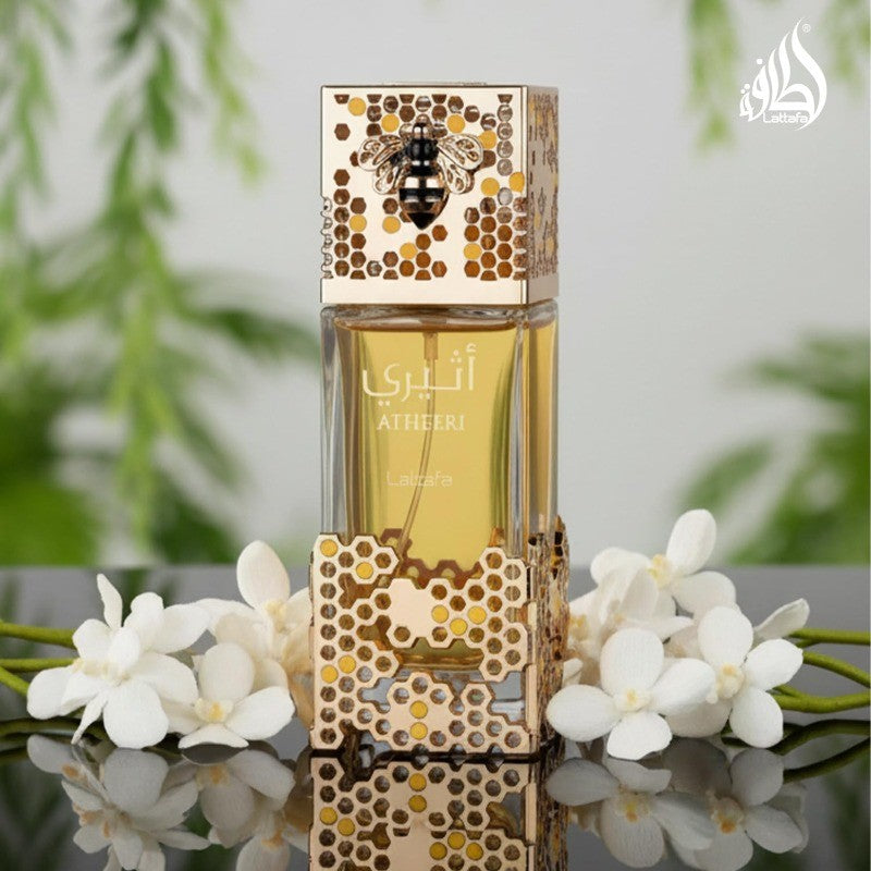 Lattafa Atheeri Eau de Parfum Female Spray 100ml Original Arab Perfumes Lasting Oriental Floral Pheromone Perfume Cologne Makeup