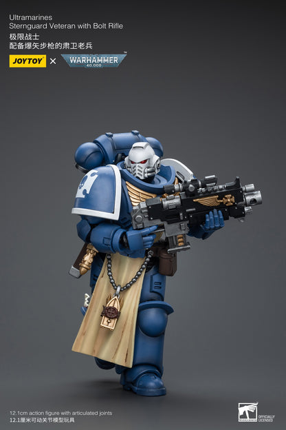 JOYTOY Warhammer 40k 1/18 Action Figures Anime 12,1cm Ultramarines Sternguard Veteran Coleção Modelo Brinquedos