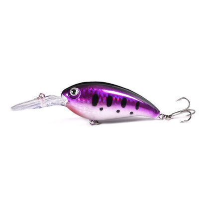 Crankbaits Set Mixed Colors Bait 10cm/14g Fishing Lure Minnow Wobbler Crank Jerkbait Bass Swimbait Treble Hooks Swim Hard Tackle
