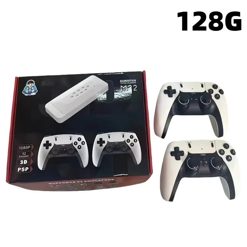New M22 Wireless Retro Style Dual Player Game Console TV Connection High Definition Simulation Game Controller Home Use