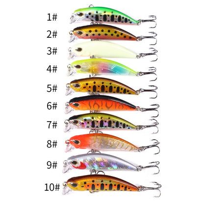 1Pcs 5.8Cm 5.4g Pesca Jerkbait Lure Sinking Minnow Fishing Lures Hard Bait Black Minnow Wobbler Fishing Tackle