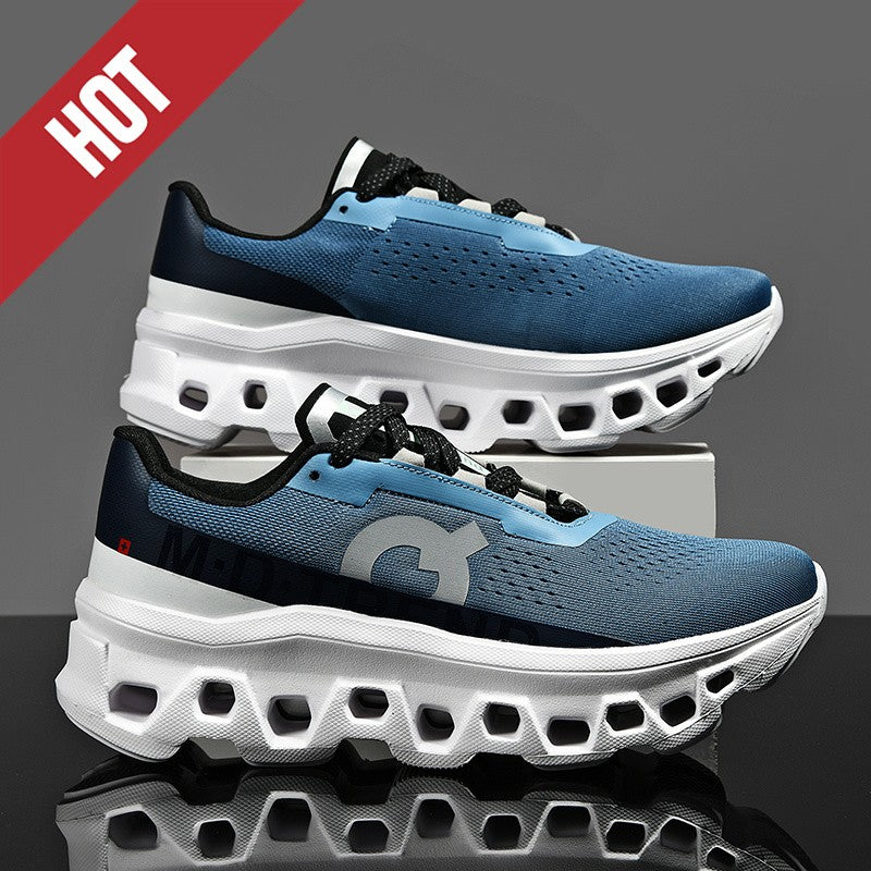 Marathon Men Sports Running Shoes Air Cushion Breathable Lightweight Male Comfortable Athletic Casual Sneakers Hiking Outdoor