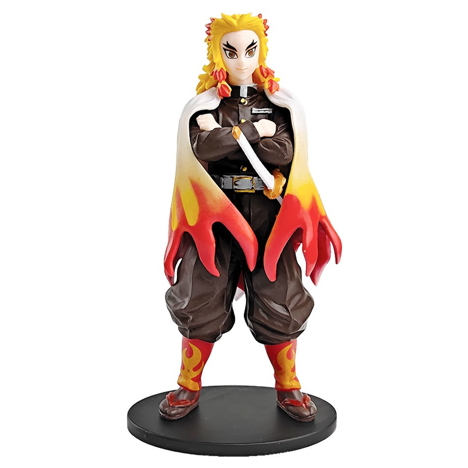 Boneco de Ação do Anime Demon Slayer - Kamado Tanjirou com Agatsuma Zenitsu e Nezuko, Brinquedos de PVC Kimetsu No Yaiba Guerreiros