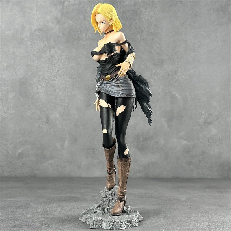 Dragon Ball 30cm Anime Figure Sexy Android 18 Pvc Action Figurine Model Statue Toys Statue Doll Collection Decoration Toys Gift