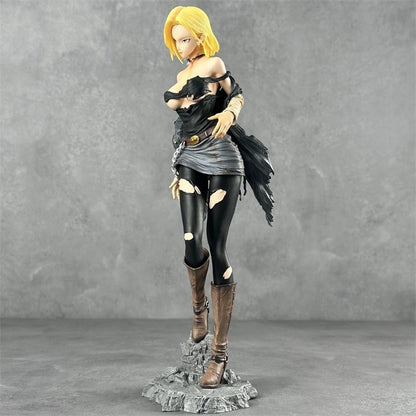 Dragon Ball 30cm Anime Figure Sexy Android 18 Pvc Action Figurine Model Statue Toys Statue Doll Collection Decoration Toys Gift