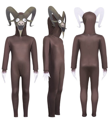 Game 99 Nights in The Forest Owl Monster The Ram Costume Adult Secret The Horror Deer VS Owl Costumes Cartoon Animal Dressing