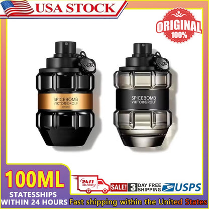 100ml Mens Woody Scent Long Lasting Natural Elegant Magnetic Refreshing Sophisticated Stylish Masculine Perfume Fragrance Gift