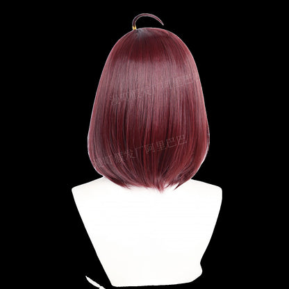 Momo Ayase Cosplay Costume Wig Anime Dandadan Dress Skirt School Uniform Earrings Choker Halloween Party for Girls Women