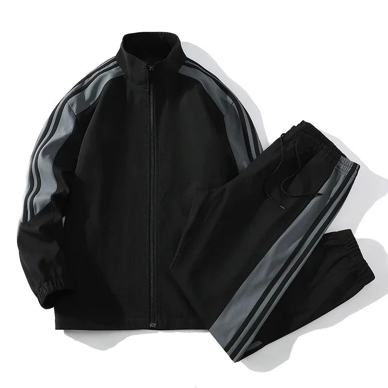 Men's Tracksuits 2 Piece Long Sleeve Athletic Full Zip Sweatsuits Jogging Suit Set Casual Outdoor Streetwear Sport Tracksuit Set