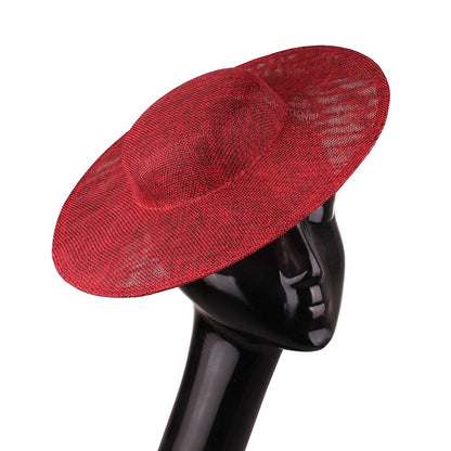 30 CM Round Fascinator Base Round Headpiece For Women Wedding Fashion Fascinators Hats DIY Hair Accessories