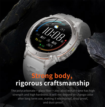 2025 NEW Dual-band GPS Outdoor Swim Sport Smart Watch Men Compass 730mAh Large Battery 10ATM Professional Waterproof Smart Watch