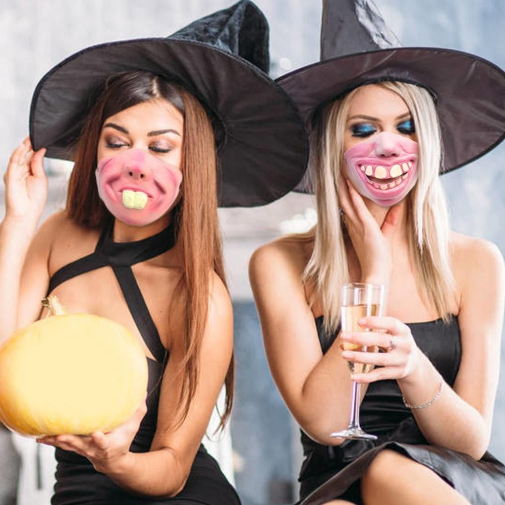 2026 New Funny Adult Party Mask Latex Clown Cosplay Hallowmas Party Decor Half Face Horrible Scary Mask Party Decoration Supplie
