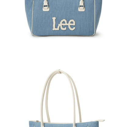 LEE Women Crossbody Shoulder Bag Double-strand Arched Handle Design Daily Travel Shopping Bag Stylish College Student Tote Bag