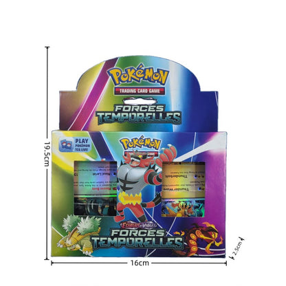Hot 56pcs/box English Pokemon Collection Cards Edition Flash Cards Charizard Blastoise DIY Game PTCG Game Anime Cards Gift Toy