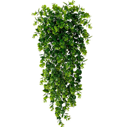 Artificial ivy Plants Plastic Leaf Wedding New Year Christmas Party for Home Room Balcony Garden Office desk Decoration supplies