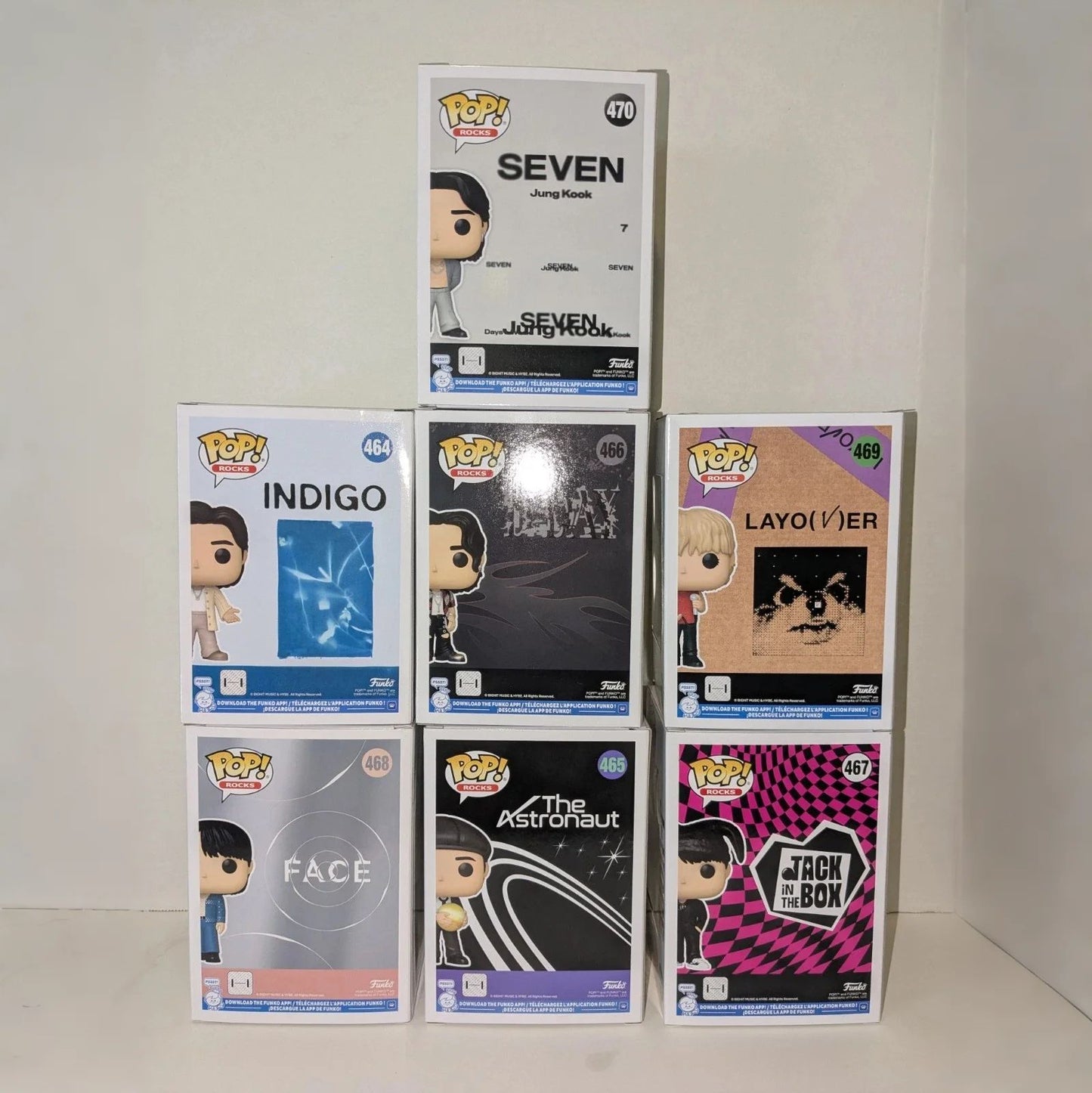 RM Jin Agust D J-Hope Jimin V Jung Kook FUNKO POP BTS Bonecos em Terno Colecionáveis Edição Limitada Decoração Brinquedo Presente
